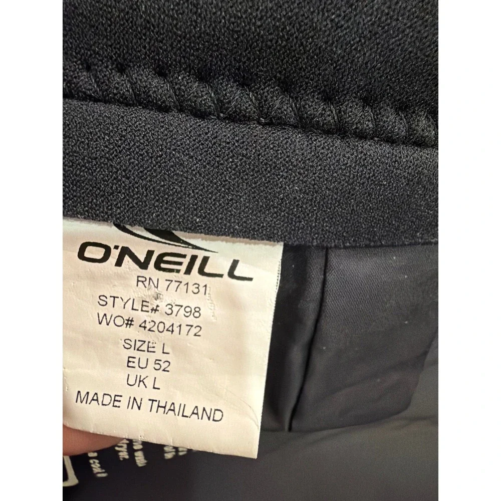 O'Neill Full Body Wetsuit Mens Black Seamless Flex Zone 3798 Large